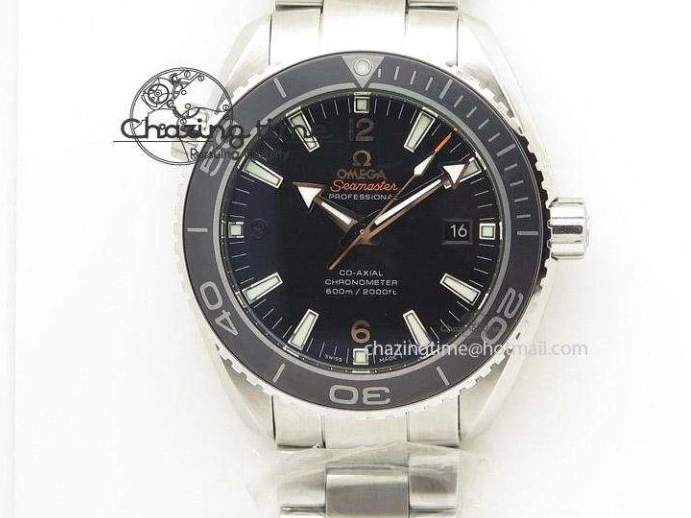 0521 Unisex Seamaster 300M 007 Platinum VSF 1:1 Best Edition Gray Dial on SS Bracelet A 7826